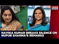 Navika kumar breaks silence on bjp spokesperson nupur sharmas comments on prophet  newshour 9