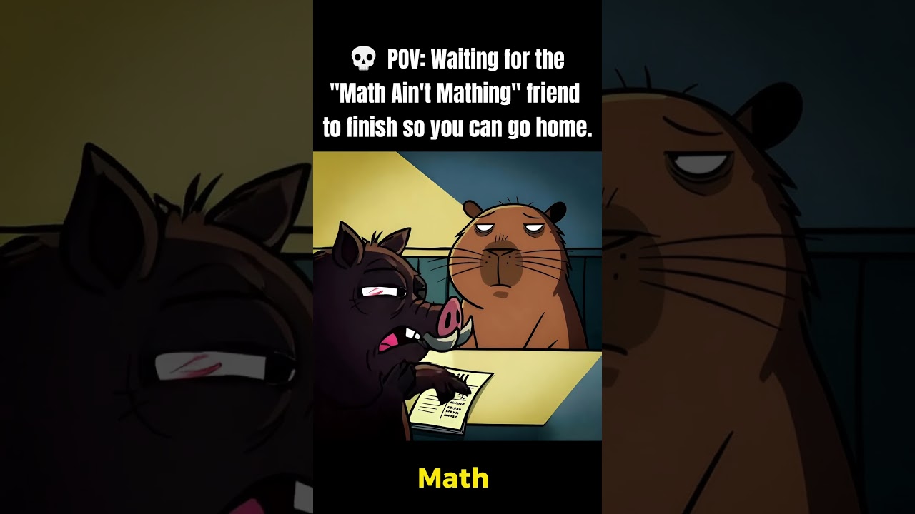 Точка зрения: Жду, когда мой друг, который говорит: «Математика — это не математика», закончит 🧮