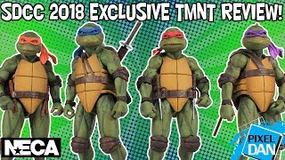 Teenage Mutant Ninja Turtles NECA Toys SDCC 2018 Exclusive Movie Figures Box Set TMNT Video Review Teenage Mutant Ninja Turtles NECA Toys SDCC 2018 Exclusive Movie Figures Box Set TMNT Video Review