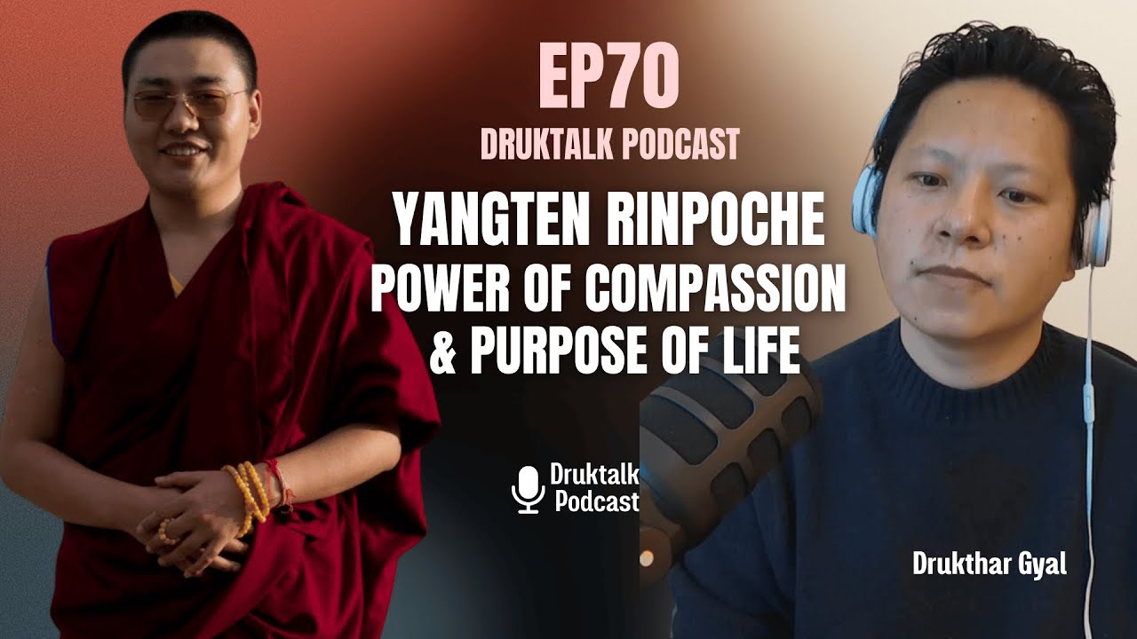 The Power of Compassion & Purpose of Life | Conversation with Yangten Rinpoche #buddhism #druktalk