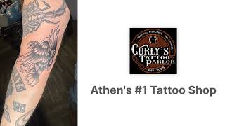 Explore Iconic Sleeve Tattoos At Curlys Tattoo Parlor Premier Tattoo Shop In Athens