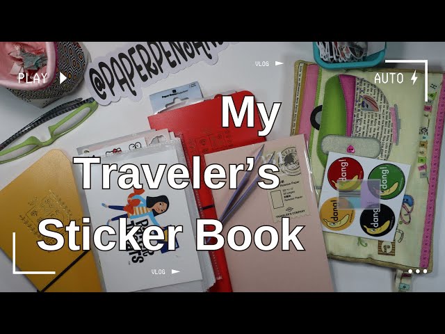 How I Use My Reusable Sticker Albums