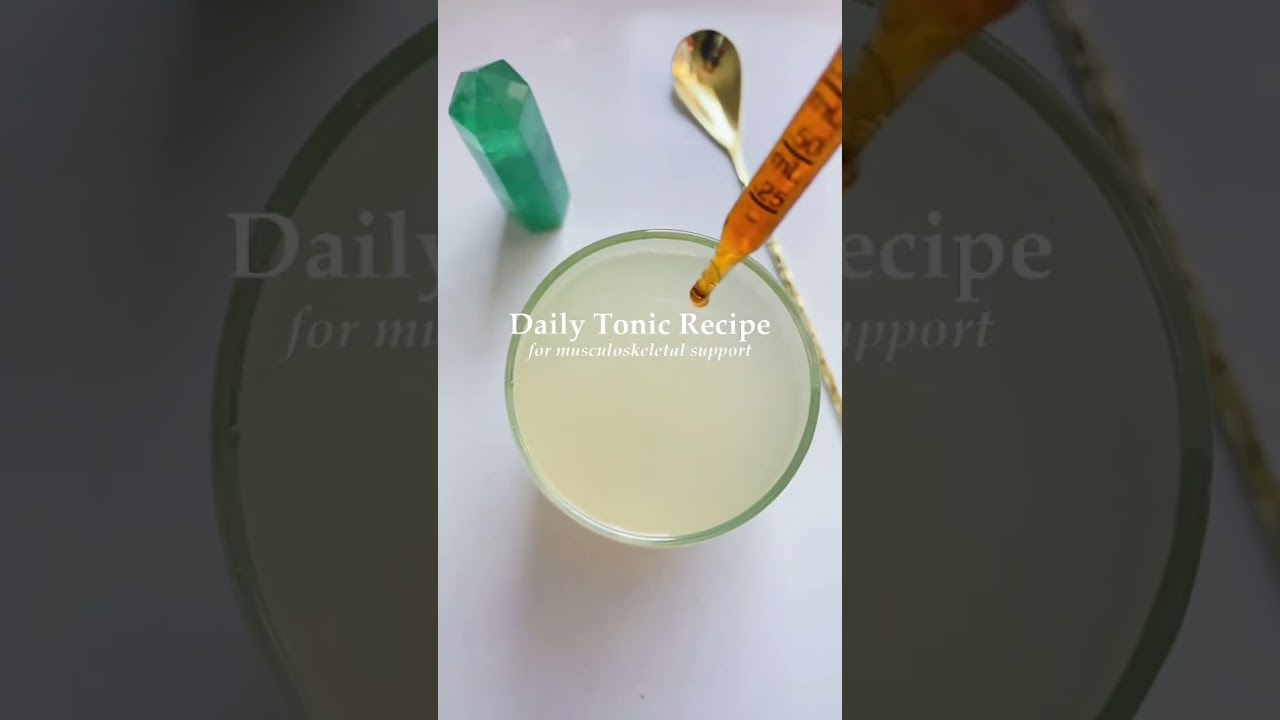 The BEST Tonic for Musculoskeletal Support