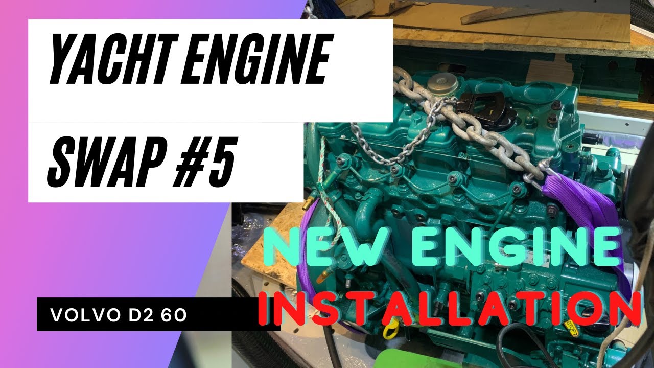 New Engine lifted in - YouTube