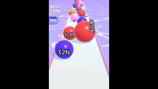 Ball Run 2048 Infinity Mode Endless Combo Rush #ballgameshub 😱🔥 #shorts