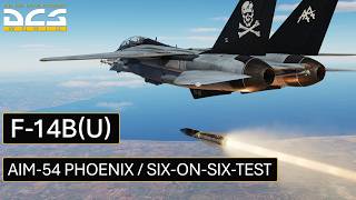 F-14B(U) - AIM-54 Phoenix - Six-On-Six-Test | DCS 2026