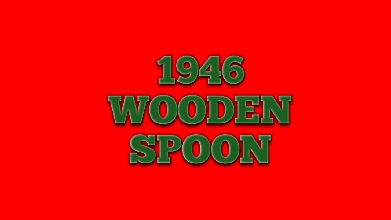 1946 WOODEN SPOON - SOUTH SYDNEY 