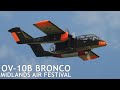 OV-10B Bronco Demo Team - Midlands Air Festival 2023