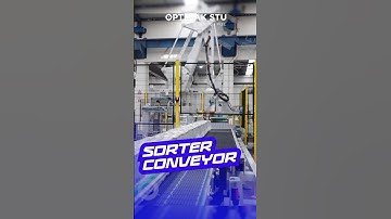 Sorter Conveyor System | Automatic Product Sorting & Direction Control | Intralogistics Automation