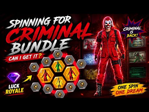 Criminal Bundle എടുത്തിട്ട് തന്നെ കാര്യം 💥💀 കിട്ടുമോ Guys 💔