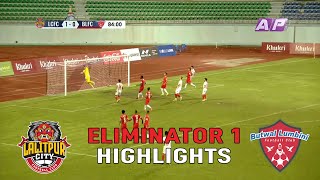 ELIMINATOR Lalitpur City FC 1-0 Butwal Lumbini FC | Nepal Super League