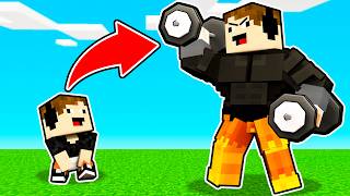 MINECRAFT pero SOY FUERTE!? 💪😎