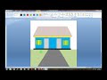 How to draw using Microsoft Word | Drawing a House