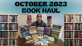 October 2023 Book Haul [60 Science Fiction Mass Market Paperbacks]