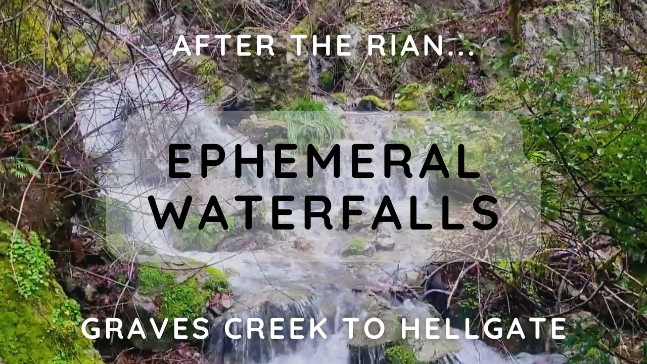 18 Hidden Waterfalls Appear After Rain in Southern Oregon - YouTube