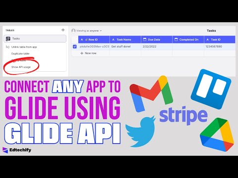 Glide API: Connect ANY platform to your Glide App!
