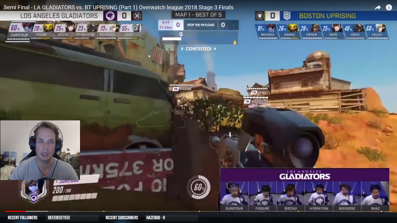 VOD Review - OWL Stage 3 Playoffs: Boston v LA Gladiators