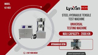 Steel Hydraulic Universal Tensile Test Machine