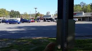SEVT (old DVTA) "MOOver" 10 (eastbound) arriving in Wilmington, VT