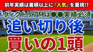 ヴィクトリアマイル2021 追い切り後【買いの1頭】公開！好走率UPに繋がる『ある条件』とは！？得意条件で一変を見せる実績馬はアノ馬！