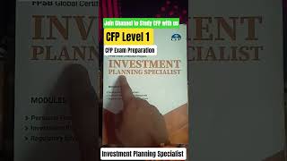 CFP LEVEL 1 Book Name | Certified financial planner #cfp #shorts