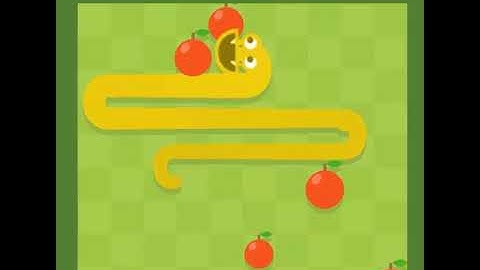 Speedrun (25 Apples): Google Snake Game (5 Apples, Small Map, Bunny Speed)