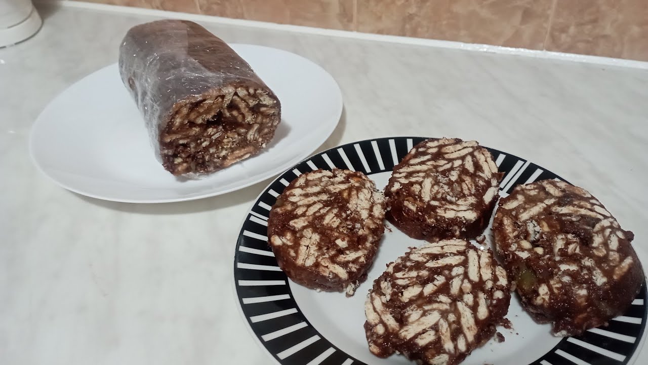 Salam de biscuiți fără unt , ca în copilărie!!