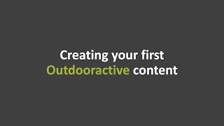 Creating your first Outdooractive Content screenshot 1