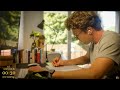 3-HOUR | Study With Me | No music, Deep work, One break