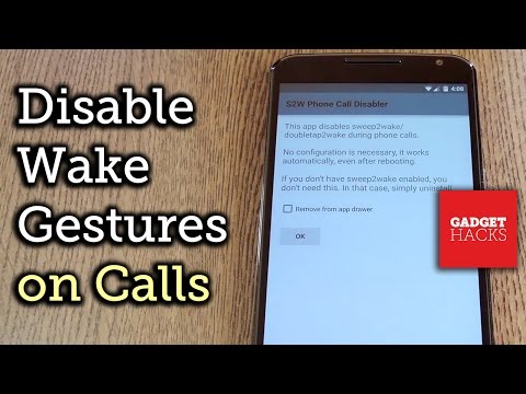 Disable Wake Gestures While Making a Call on Your Nexus 6 [How-To]