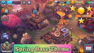 Guns Up Mobile (Spring Base Theme🔥 collecting Rewards from Premium Pass🔥 my collection of Keys🔥)