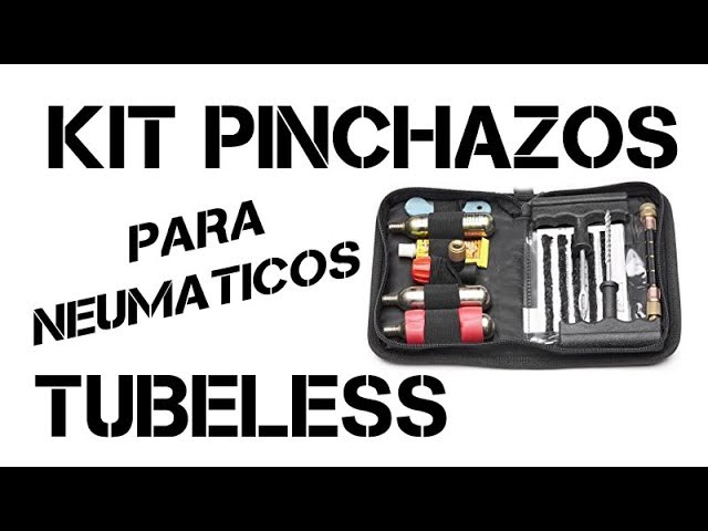 Kit Pinchazos neumaticos Tubeless 