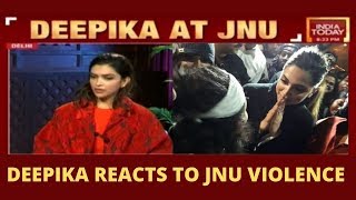 Watch Deepika Padukone Reacting To The JNU Violence | India Today Exclusive