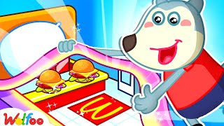 Wolfoo&#39;s SECRET McDonalds Under the Bed  | Funny Stories for Kids 🤩 Wolfoo Kids Cartoon