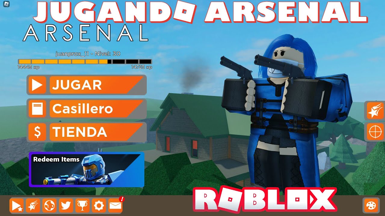 ROBLOX, JUGANDO ARSENAL, Gameplay