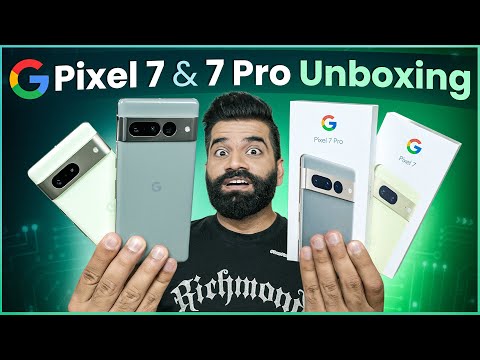 Google Pixel 7 & Pixel 7 Pro Unboxing and First Look - The Ultimate Camera Experience🔥🔥🔥