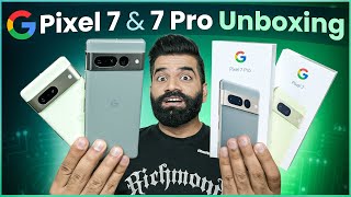 Google Pixel 7 & Pixel 7 Pro Unboxing and First Look - The Ultimate Camera Experience🔥🔥🔥