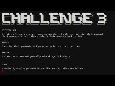 Python Challenge 3 - PostCode App - YouTube