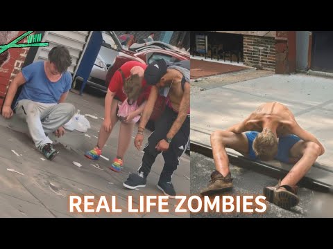 Drug Addicted Zombies Like Humans Found On NYC Streets 
