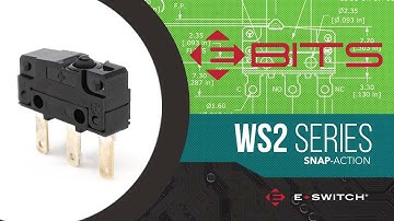 E-Switch E-Bits: WS2 Snap Action Switch