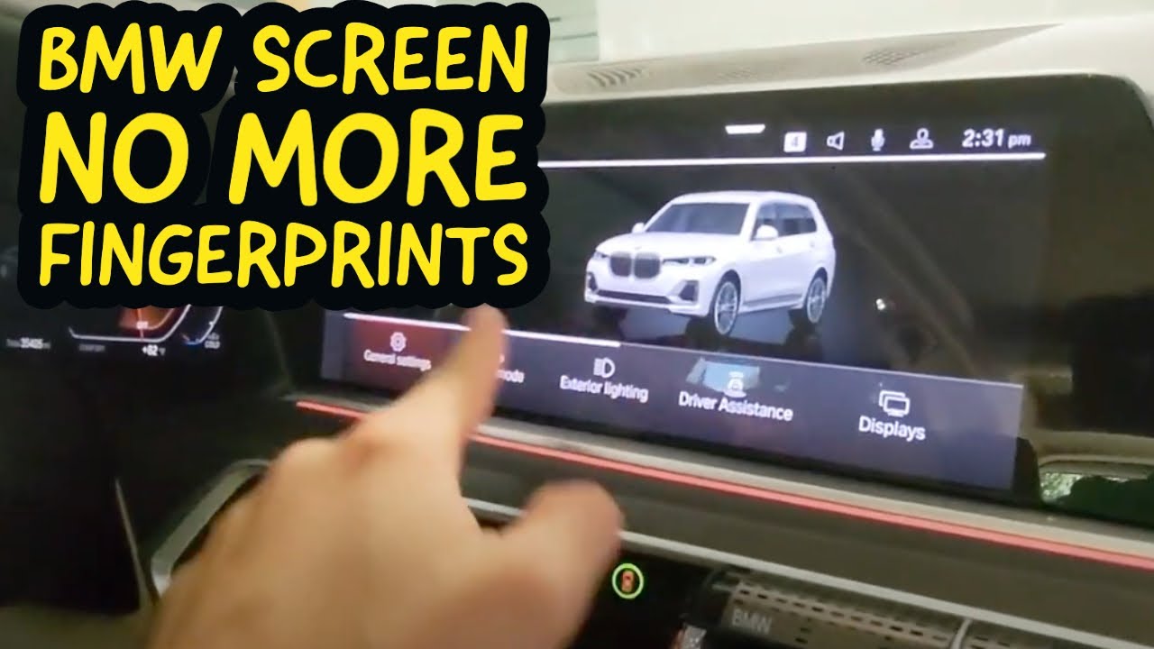 bmw idrive screen repair