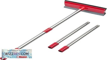 DSV Standard Window Squeegee 2-in-1 Window Cleaner with 55" Extension Poles Window Review