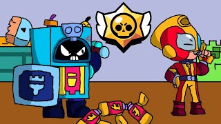 ASH'S RAGE at TRASH - Brawl stars animation