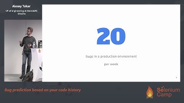 Bug prediction based on your code history (Alexey Tokar, Ukraine) [RU]