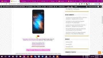 Walton Primo E9 Flash File MT6580 8.1 Hang Logo Fix Frp Bypass Reset Care Firmware