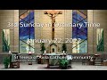 3rd Sunday in Ordinary Time, St Teresa of Avila Catholic Community, Carson City, NV January 22, 2022