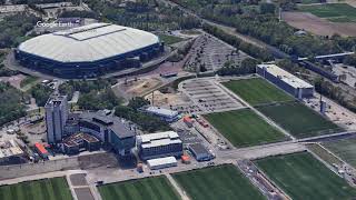 The Revierderby Tour: VELTINS-Arena to Signal Iduna Park | Google Earth 3D | 2021