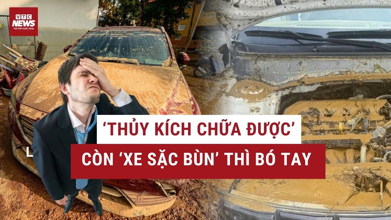 Tài xế ngao ngán: Xe thủy kích còn cứu được, chứ ‘bạn gái sặc bùn’ thì… gara cũng bó tay!