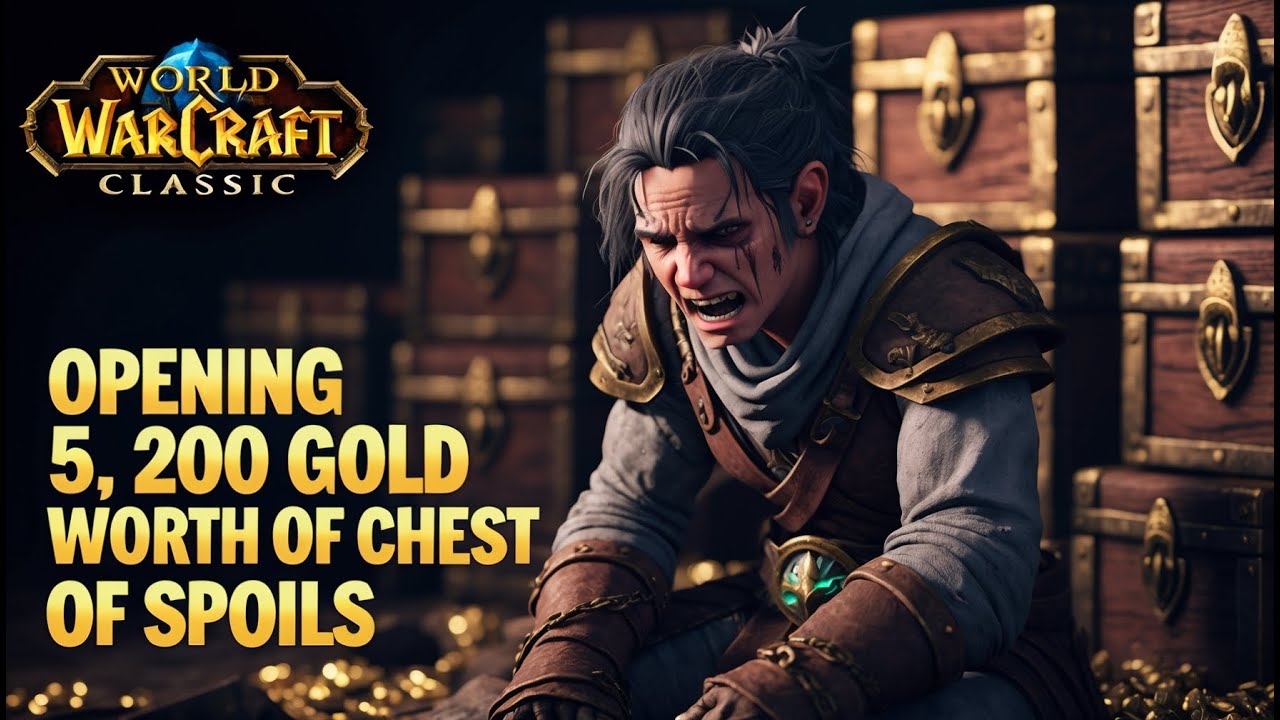 Invested 5,200 Gold Opening Chest Of Spoils Wow Classic Guide YouTube