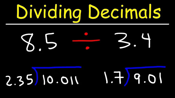 Dividing Decimals - Not So Easy! - DayDayNews